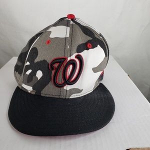 New Era Washington Nationals Camo 7 3/8